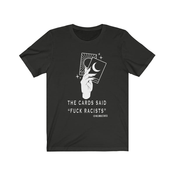 “Fuck Racists” Unisex Jersey Short Sleeve Tee