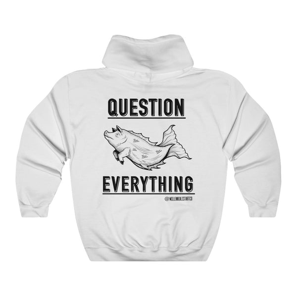 “Question Everything” Unisex Heavy Blend™ Hooded Sweatshirt