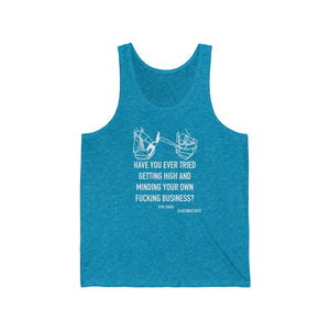 “Have You Ever...” Unisex Jersey Tank