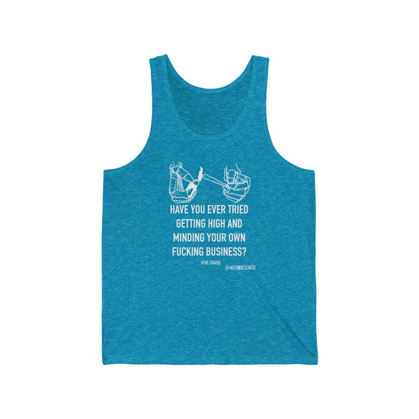 “Have You Ever...” Unisex Jersey Tank