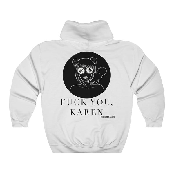 “Fuck Yeah Karen” 420 Unisex Heavy Blend™ Hooded Sweatshirt