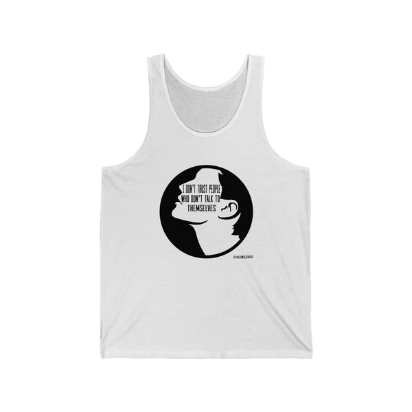 “I Don’t Trust People” Unisex Jersey Tank