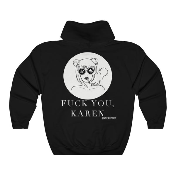 “Fuck Yeah Karen” 420 Unisex Heavy Blend™ Hooded Sweatshirt