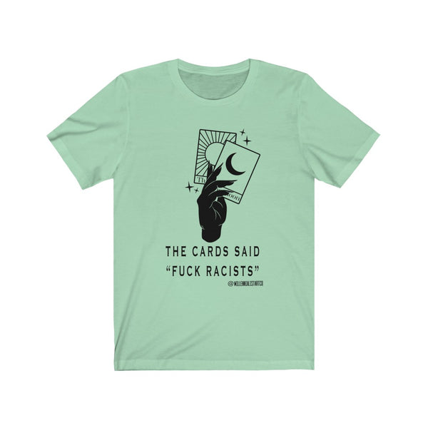 “Fuck Racists” Unisex Jersey Short Sleeve Tee