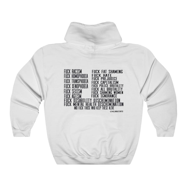 “Fuck XY&Z” Unisex Heavy Blend™ Hooded Sweatshirt