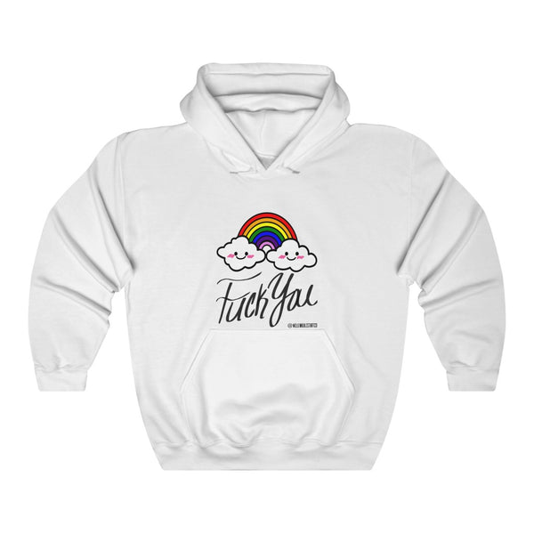 “Fuck You Rainbow” Unisex Heavy Blend™ Hooded Sweatshirt