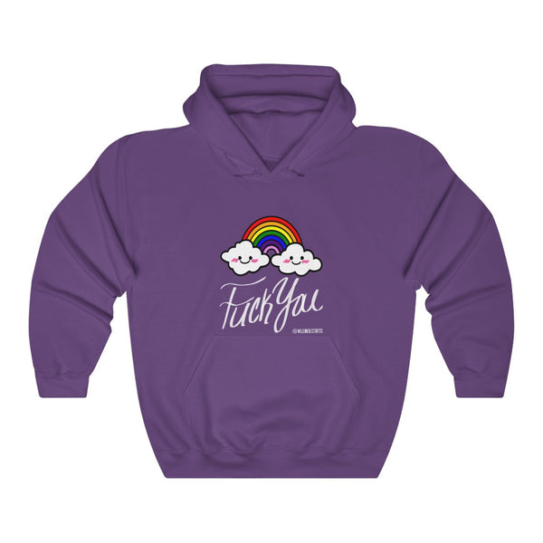 “Fuck You Rainbow” Unisex Heavy Blend™ Hooded Sweatshirt