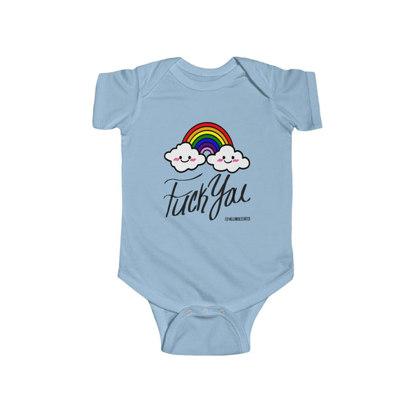 "Fuck You Rainbow" Infant Fine Jersey Bodysuit