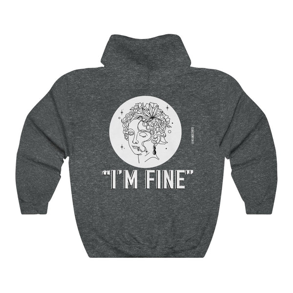 “I’m Fine” 420 Unisex Heavy Blend™ Hooded Sweatshirt