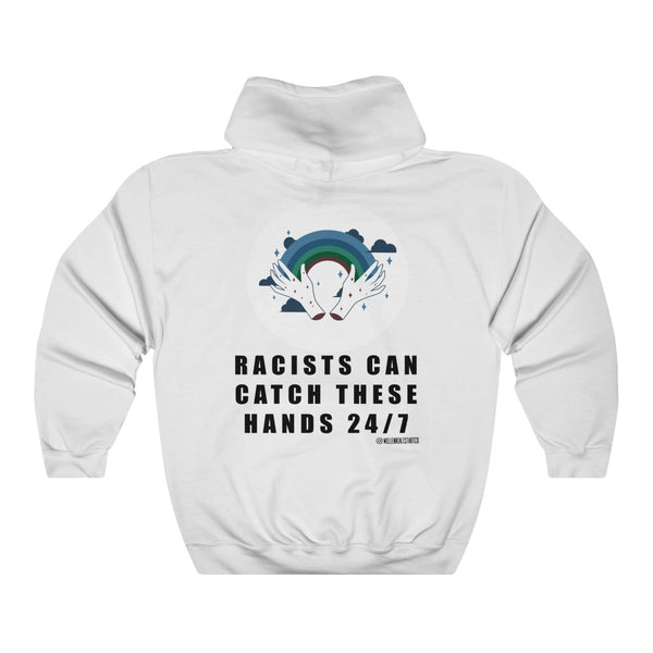 “Racists Can Catch” Unisex Heavy Blend™ Hooded Sweatshirt