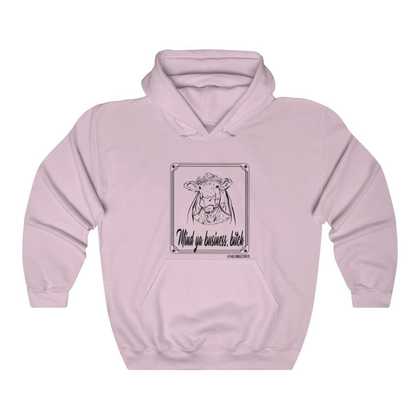 “Mind Ya Business Bitch” Unisex Heavy Blend™ Hooded Sweatshirt