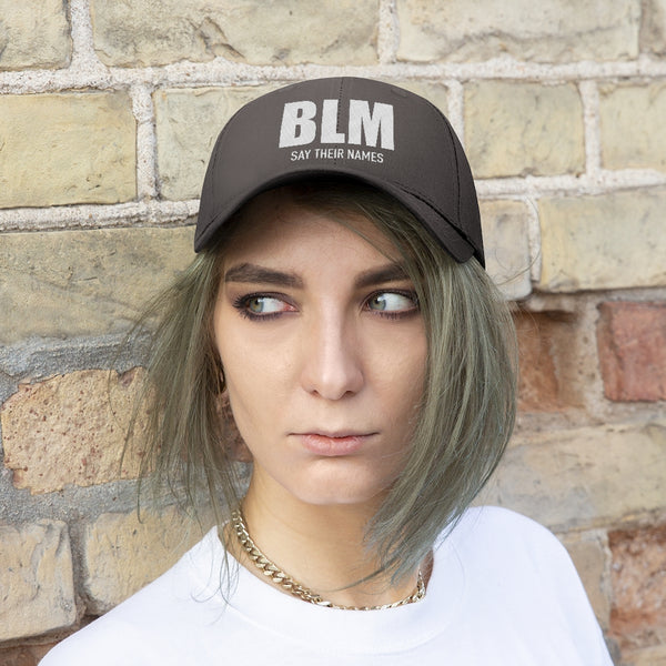 “BLM” Unisex Twill Hat