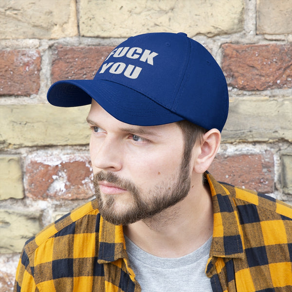“Fuck You” Unisex Twill Hat