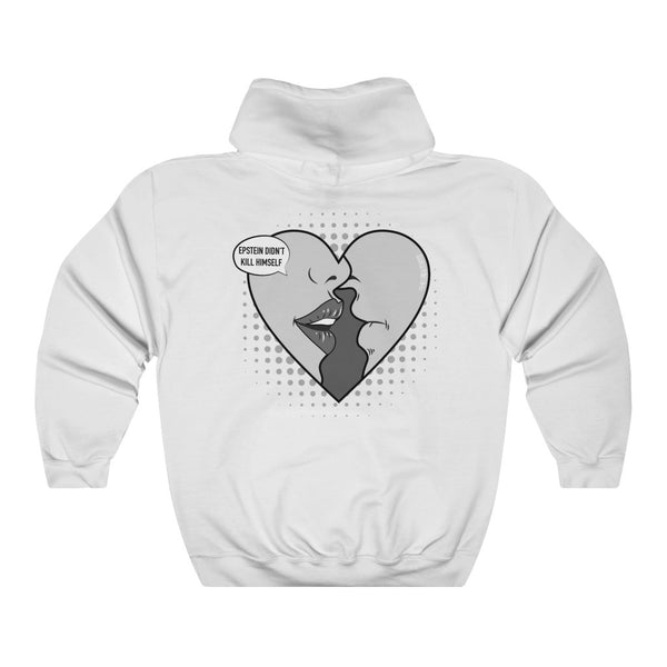 “Epstein Didn’t Kill Himself” Unisex Heavy Blend™ Hooded Sweatshirt