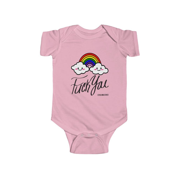 "Fuck You Rainbow" Infant Fine Jersey Bodysuit