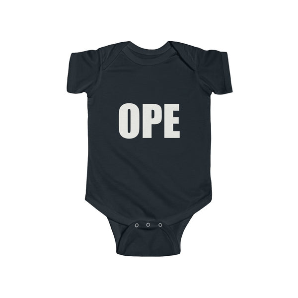 "Ope" Infant Fine Jersey Bodysuit