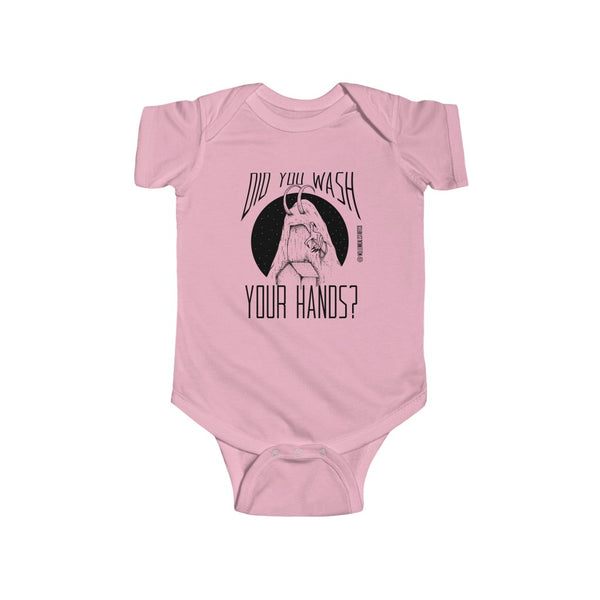 "Did You Wash Your Hands?" Infant Fine Jersey Bodysuit