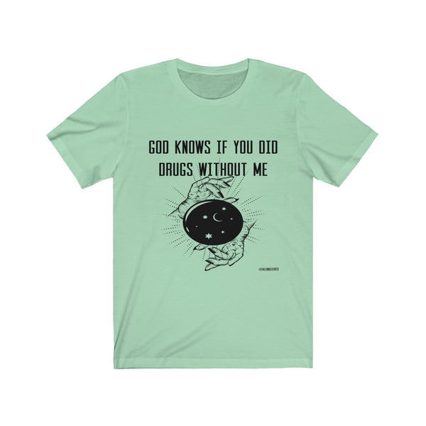 “God Knows” Unisex Jersey Short Sleeve Tee