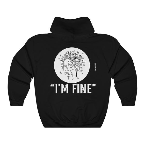 “I’m Fine” 420 Unisex Heavy Blend™ Hooded Sweatshirt