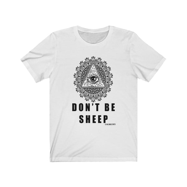 “Don’t Be Sheep” Unisex Jersey Short Sleeve Tee