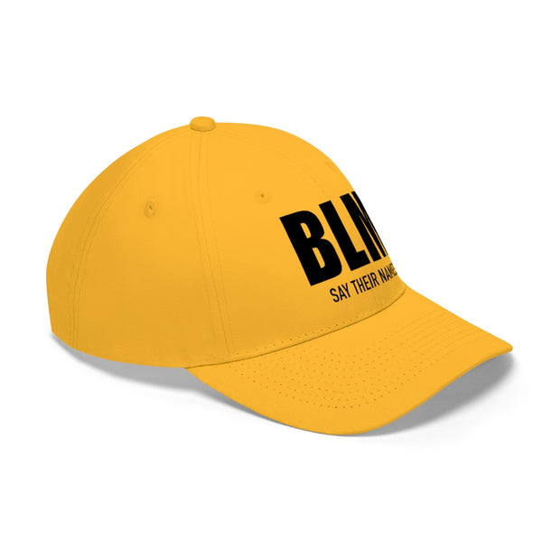 “BLM” Unisex Twill Hat