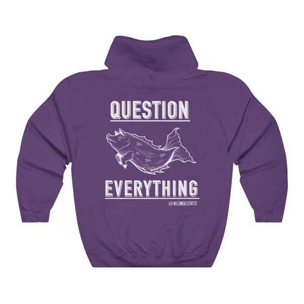 “Question Everything” Unisex Heavy Blend™ Hooded Sweatshirt