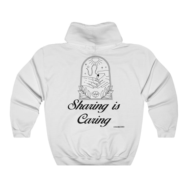 “Sharing Is Caring” 420 Unisex Heavy Blend™ Hooded Sweatshirt