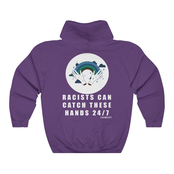 “Racists Can Catch” Unisex Heavy Blend™ Hooded Sweatshirt