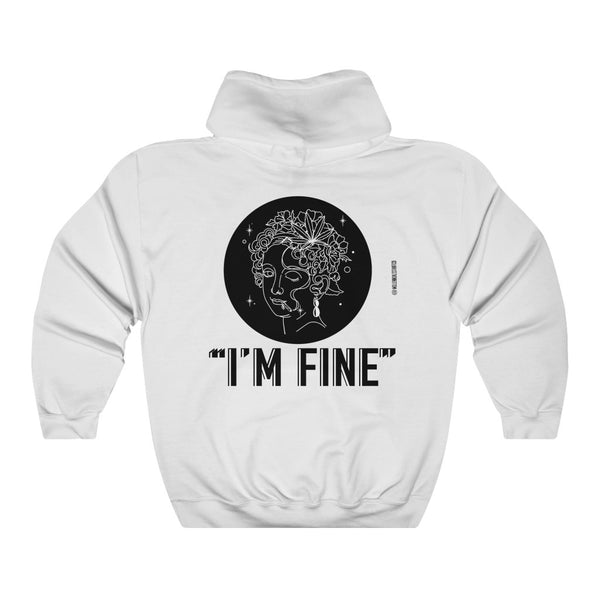 “I’m Fine” 420 Unisex Heavy Blend™ Hooded Sweatshirt