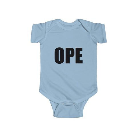 "Ope" Infant Fine Jersey Bodysuit