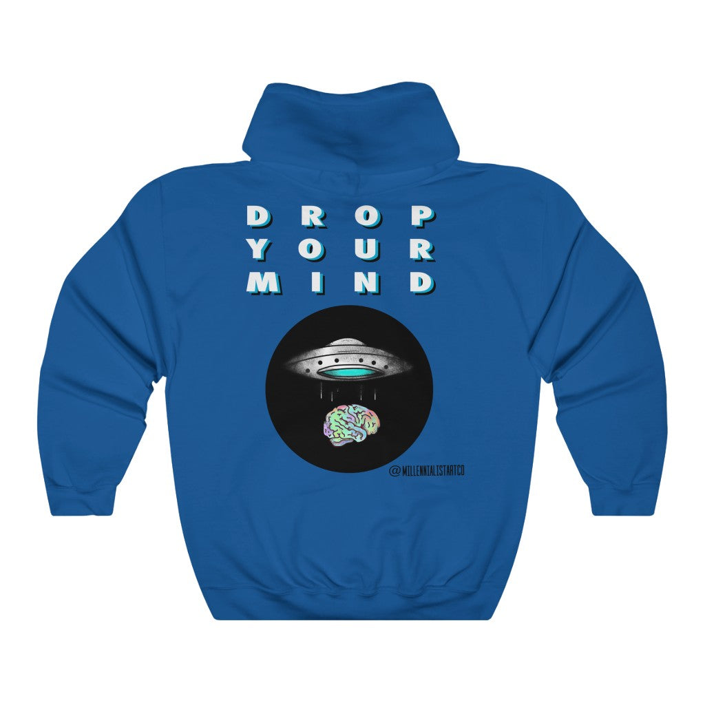 “Drop Your Mind” Unisex Heavy Blend™ Hooded Sweatshirt