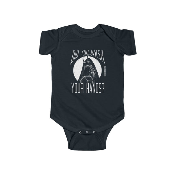 "Did You Wash Your Hands?" Infant Fine Jersey Bodysuit