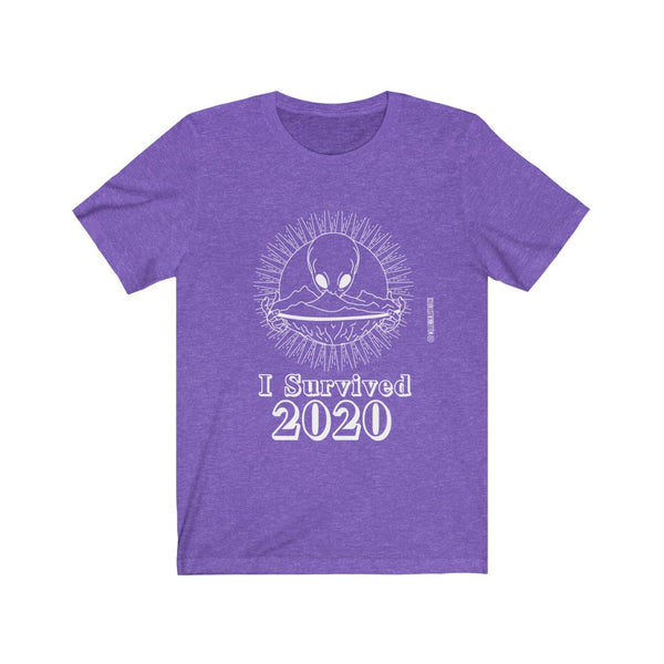 “I Survived 2020” Unisex Jersey Short Sleeve Tee