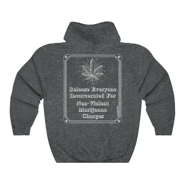 “Release Everyone For Weed” 420 Unisex Heavy Blend™ Hooded Sweatshirt