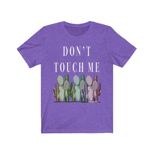 “Don’t Touch Me” Rated PG Unisex Jersey Short Sleeve Tee