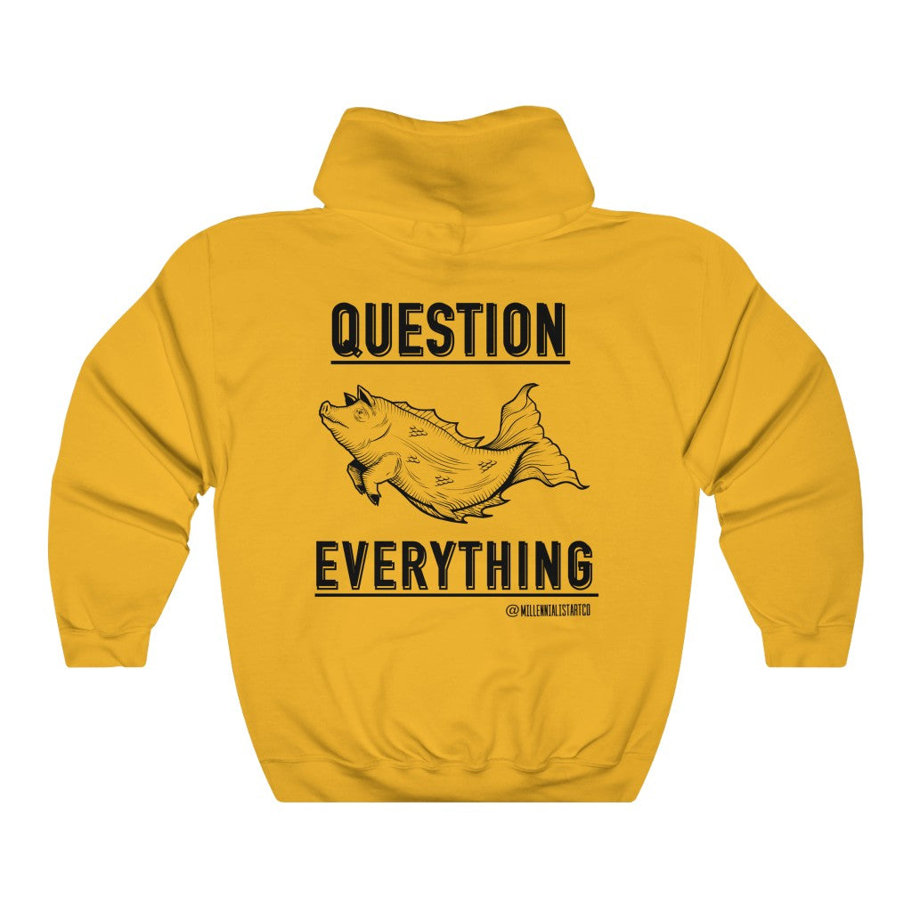 “Question Everything” Unisex Heavy Blend™ Hooded Sweatshirt