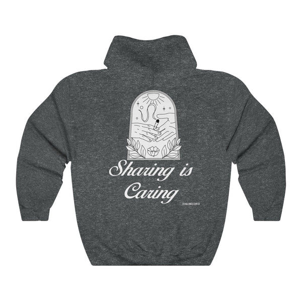 “Sharing Is Caring” 420 Unisex Heavy Blend™ Hooded Sweatshirt