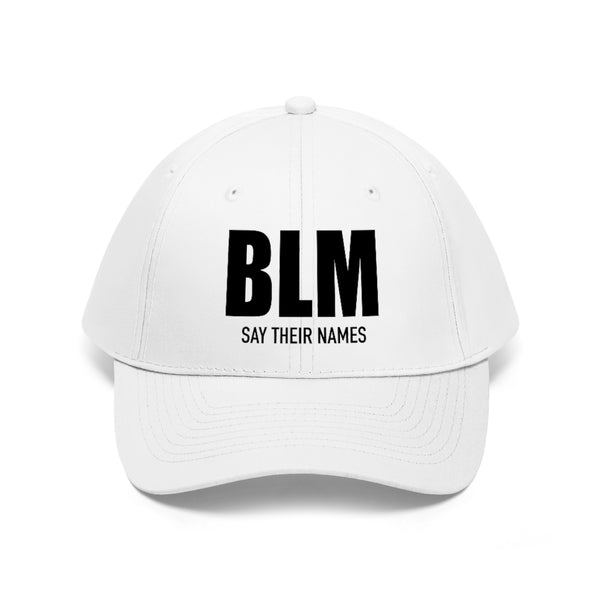 “BLM” Unisex Twill Hat