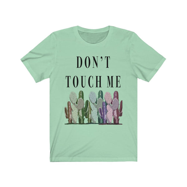 “Don’t Touch Me” Rated PG Unisex Jersey Short Sleeve Tee