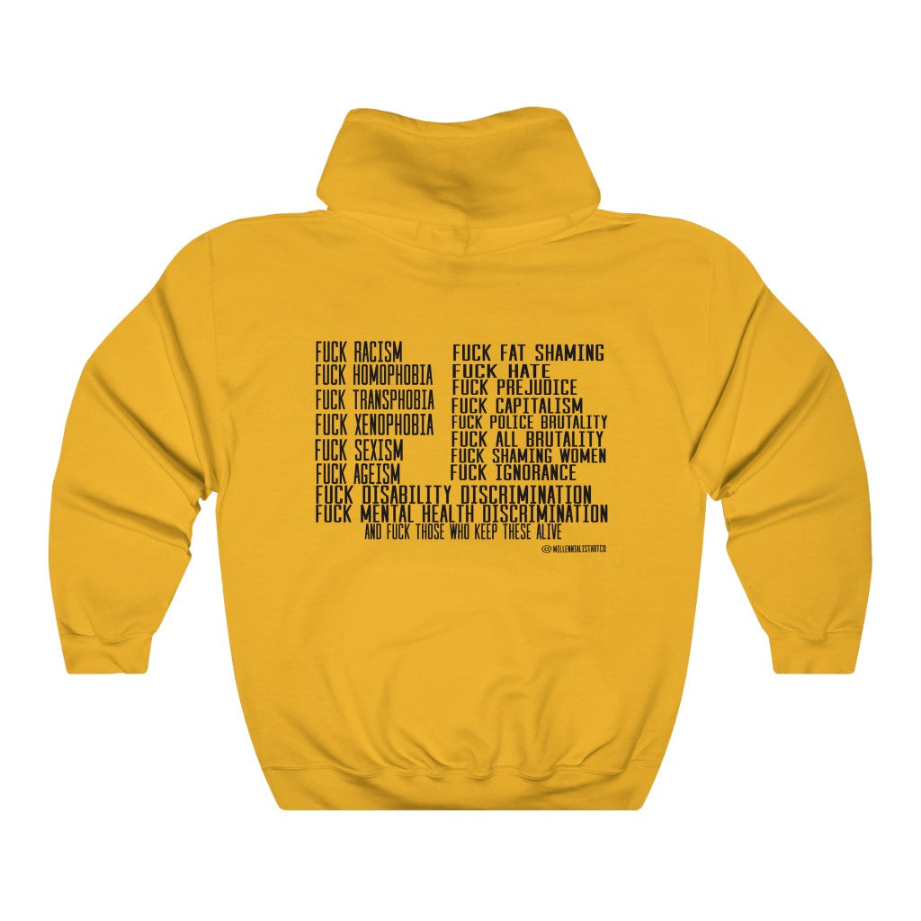 “Fuck XY&Z” Unisex Heavy Blend™ Hooded Sweatshirt