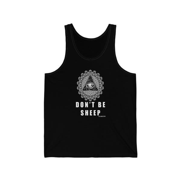 “Don’t Be Sheep” Unisex Jersey Tank