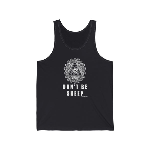 “Don’t Be Sheep” Unisex Jersey Tank