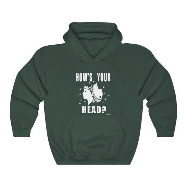 “How’s Your Head” Unisex Heavy Blend™ Hooded Sweatshirt