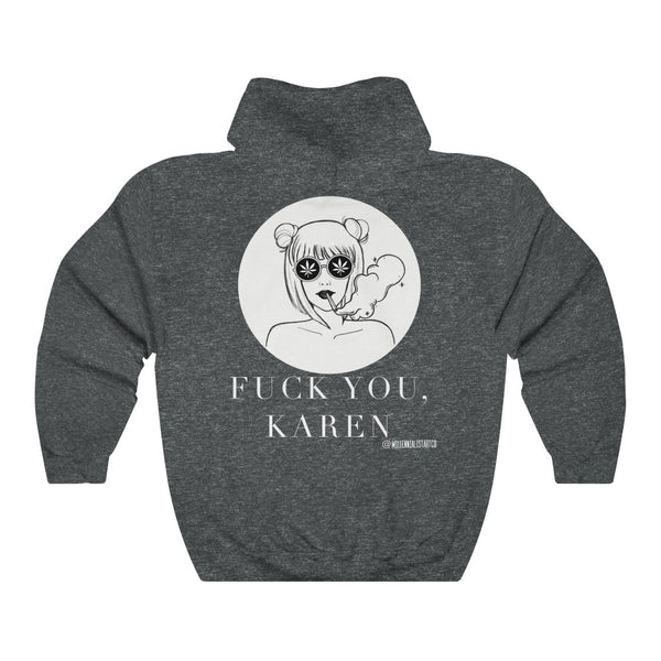 “Fuck Yeah Karen” 420 Unisex Heavy Blend™ Hooded Sweatshirt