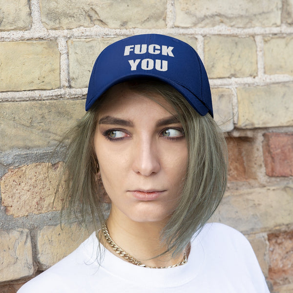 “Fuck You” Unisex Twill Hat