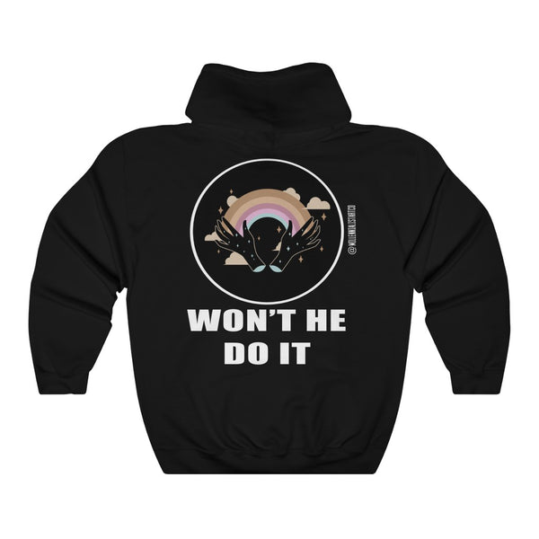 “Won’t He Do It” Unisex Heavy Blend™ Hooded Sweatshirt