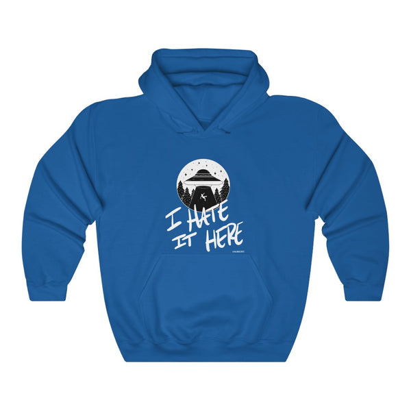 “I Hate It Here” Unisex Heavy Blend™ Hooded Sweatshirt