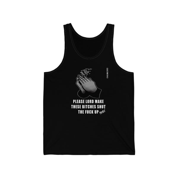 “Please Lord...” Unisex Jersey Tank