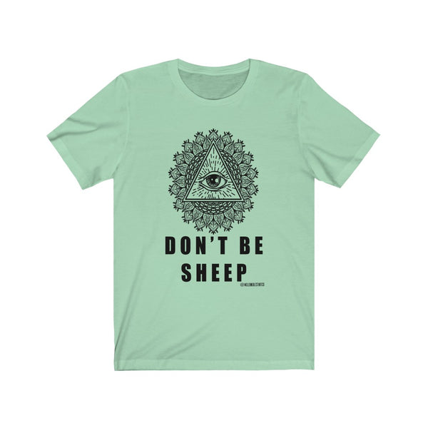 “Don’t Be Sheep” Unisex Jersey Short Sleeve Tee