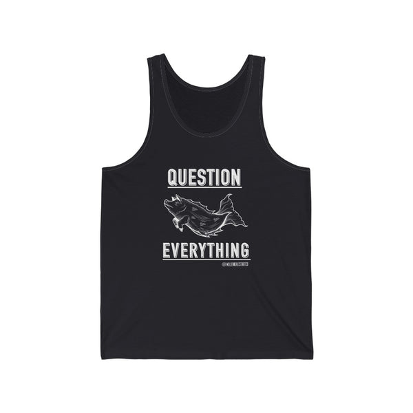 “Question Everything” Unisex Jersey Tank